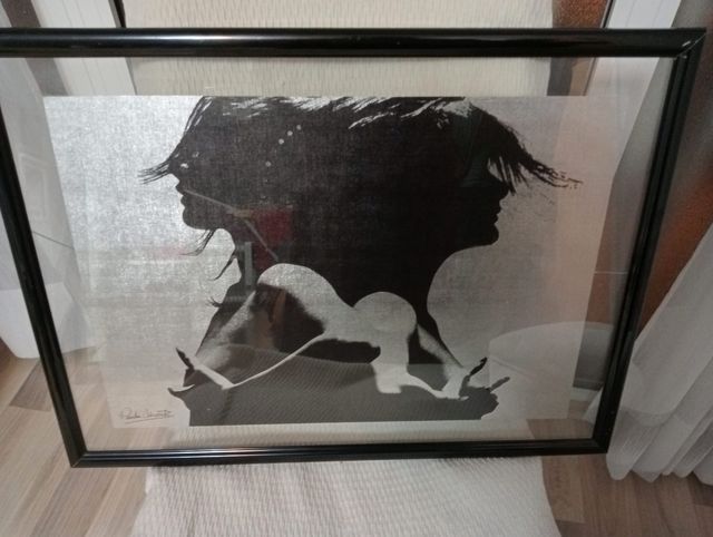 Cuadro Pareja Silueta - Arte