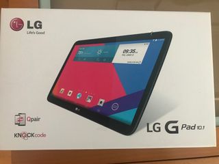 Tablet LG 10.1" tiene un golpe se vende para pieza