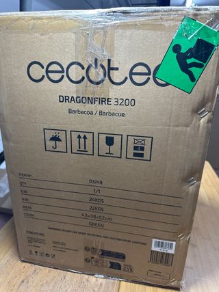 Cecotec Dragonfire 3200 Barbacoa