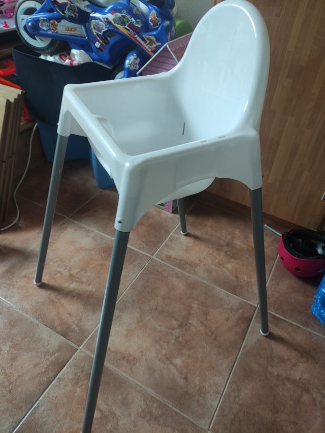 Trona bebé blanca - Comedor