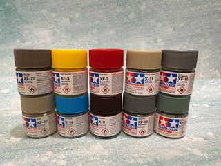 10 Colori Acrilici Tamiya X/XF