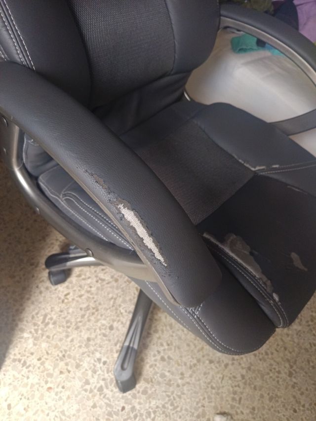 Silla oficina giratoria gris - Conforama STEPH