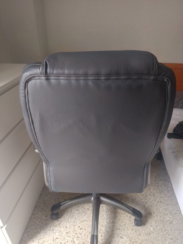 Silla oficina giratoria gris - Conforama STEPH