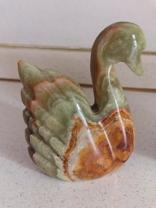 2 Cigni in Onice - Decorazione