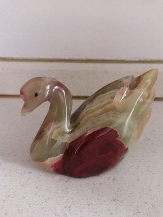 2 Cigni in Onice - Decorazione