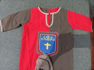Disfraz medieval niño