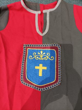 Disfraz medieval niño