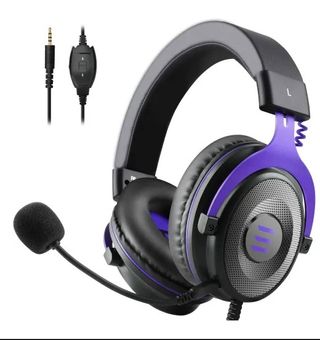EKSA Auriculares Gaming con micrófono E900