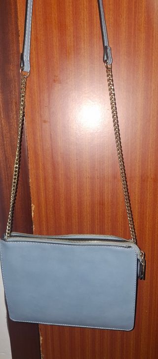 Bolso bandolera Mango azul