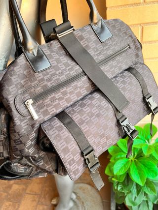 Borsone Sisley unisex nero