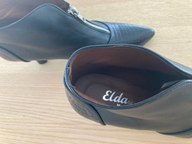 Botines de piel Elda