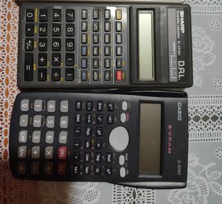 2 Calculadoras científicas Casio