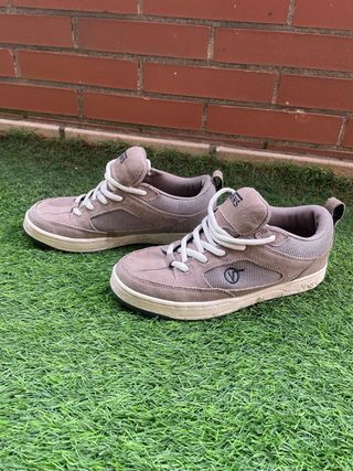 Zapatillas Vans Skate Ante Marrón Originales 40,5