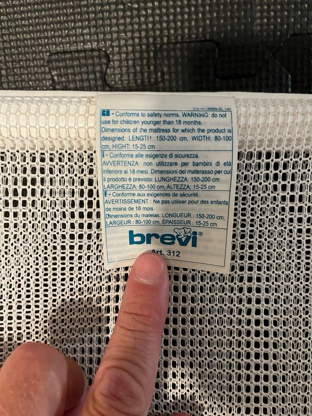 Sponda letto bimbo - protezione letto