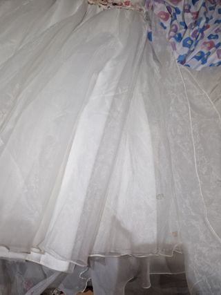 Vestido comunión niña blanco