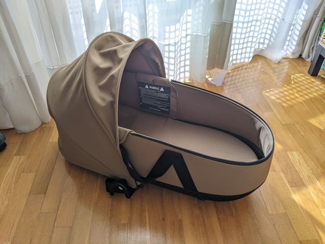 Capazo Babyzen Yoyo + Funda algodón y lluvia