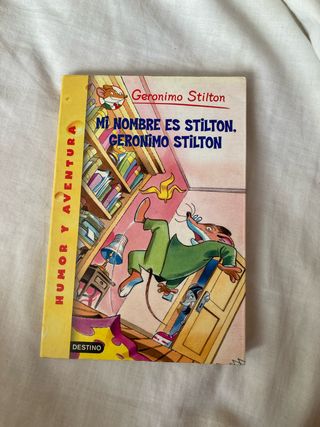 Libro Mi Nombre Es Stilton, Geronimo Stilton