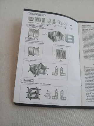 Recinto per animali/bambini bianco