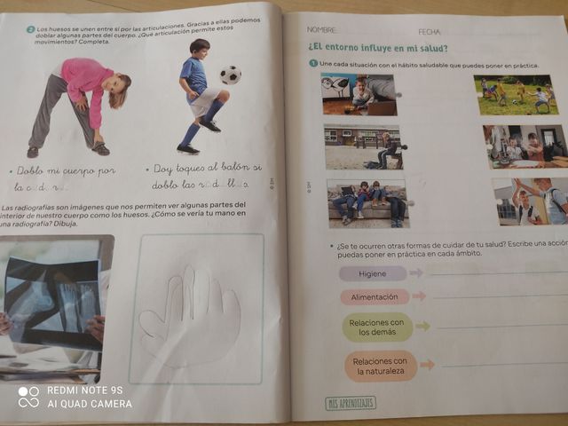 Cuadernillo de aprendizaje Naturales