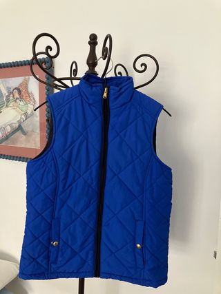 Chaleco acolchado Lauren Ralph Lauren azul