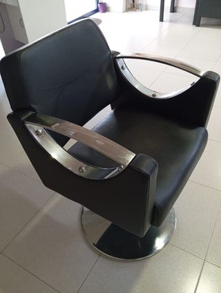 Sillón Peluquería - Negro