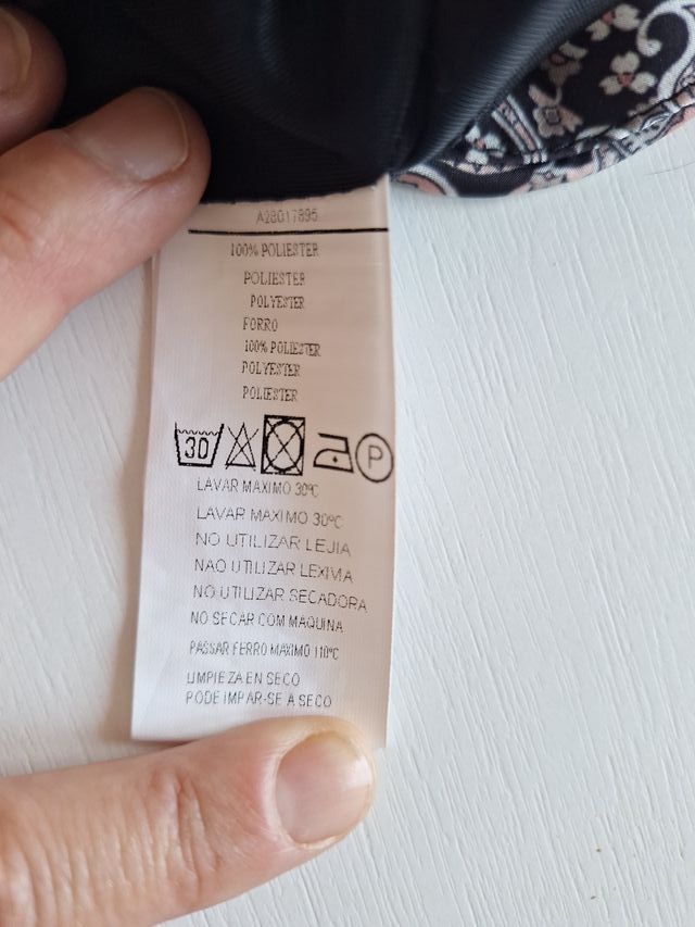 Vestido juvenil estampado Fórmula Joven – Talla 40