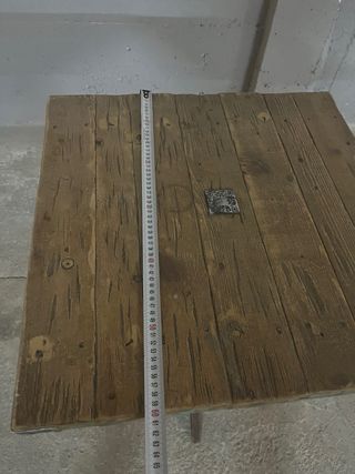 Tavolo rustico in legno per ristoranti e abitazioni