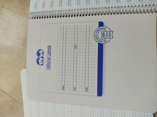 2 Cuadernos Lamela 4º mm
