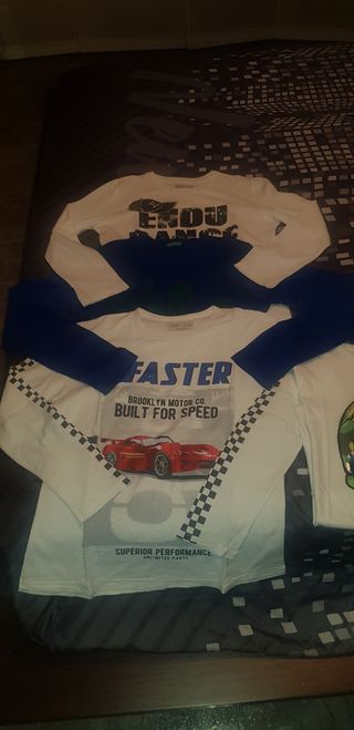 4 Camisetas Niño - Lote