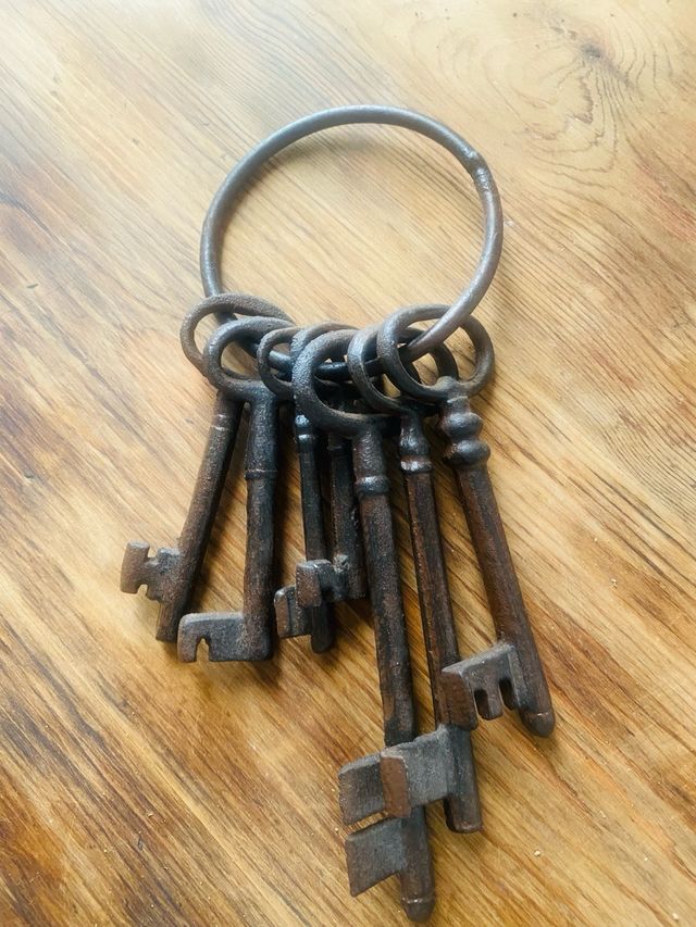 Vintage Claus/Set di chiavi decorative vintage