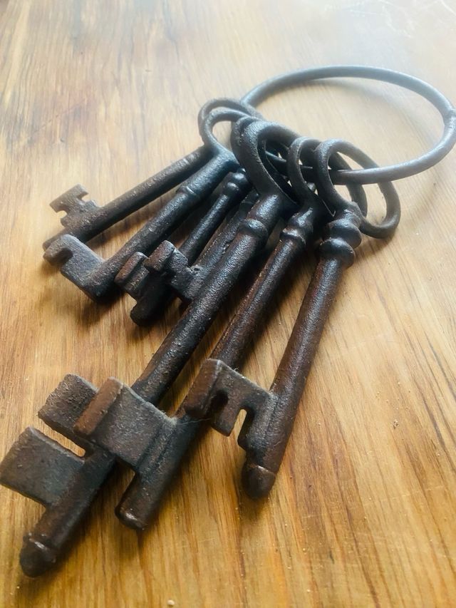 Vintage Claus/Set di chiavi decorative vintage