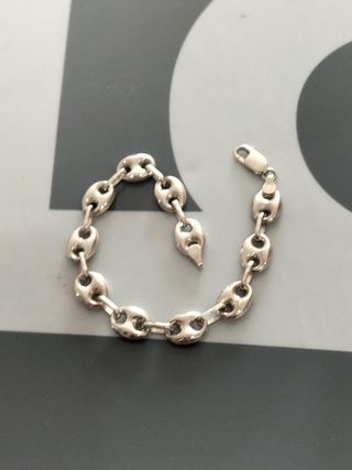 Pulsera plata de ley hombre nueva