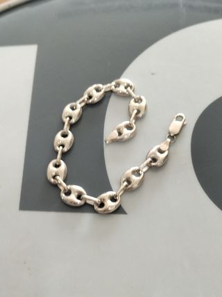 Pulsera plata de ley hombre nueva