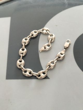 Pulsera plata de ley hombre nueva