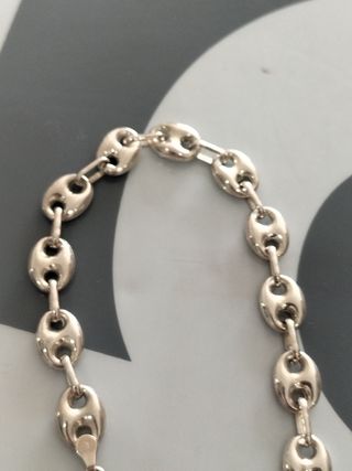 Pulsera plata de ley hombre nueva