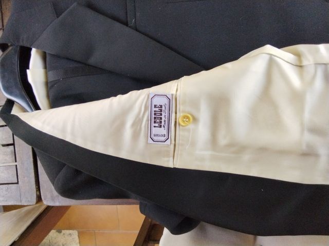 Completo sposo: giacca smoking