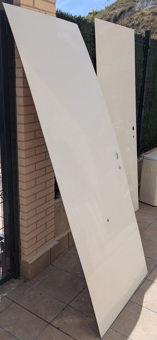 Paneles puerta acorazada Dierre Blanco  204x82