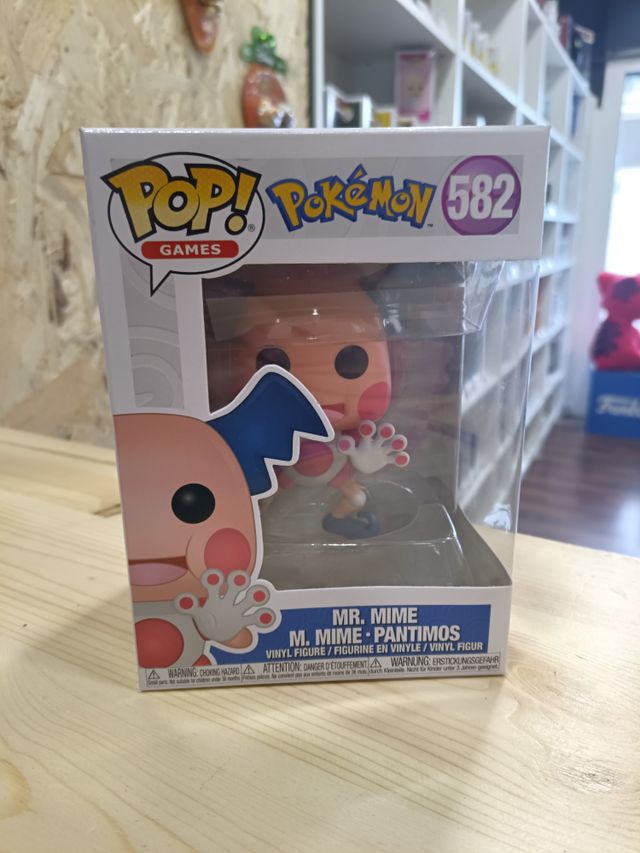 Funko Pop! Mr. Mime Pokémon 582 NUEVO