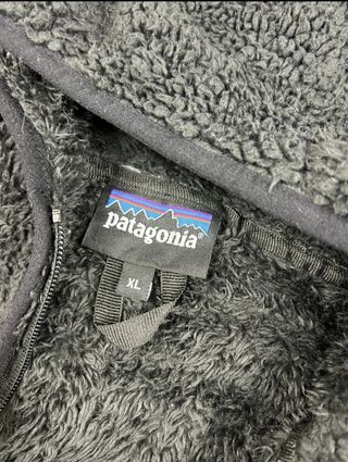 Forro polar Patagonia negro XL