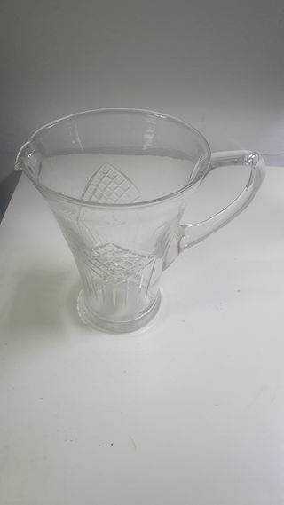 Caraffa vetro | Decoro lavorato