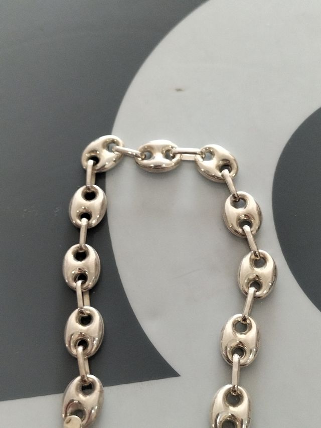 Pulsera plata hombre - nueva