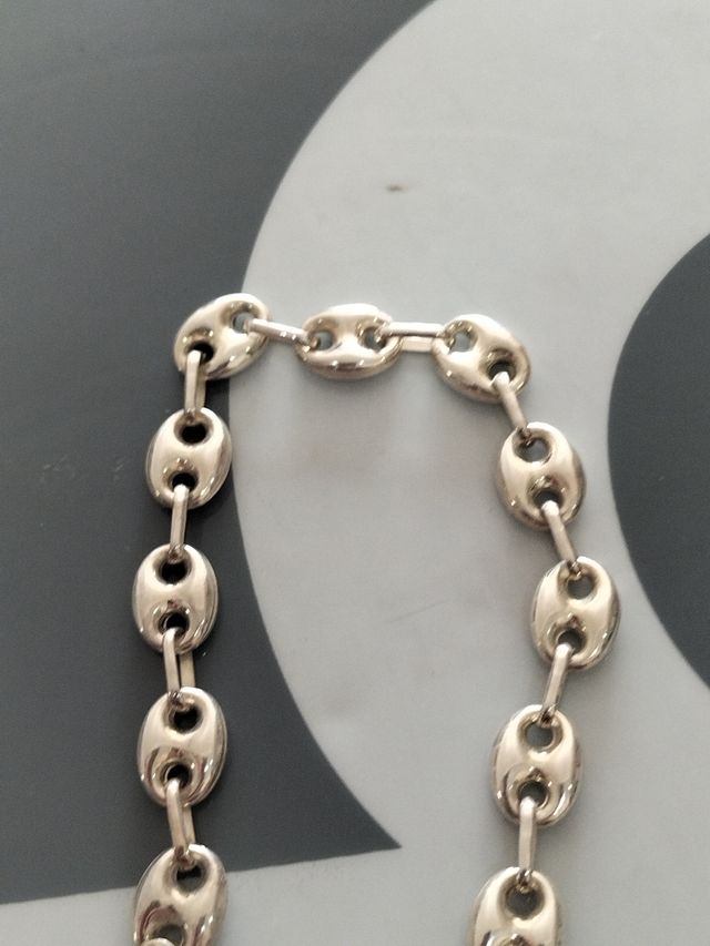 Pulsera plata hombre - nueva