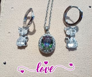 Pendientes Plata Brillantes