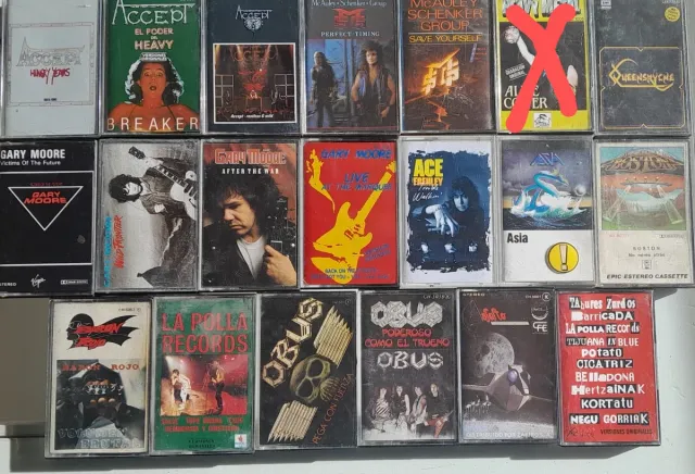 Casetes Heavy Metal Variados