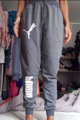 Pantalones Puma Gris - Talla S
