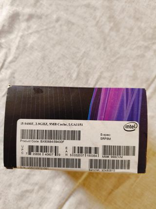 Intel Core i5-9400F CPU - LGA1151