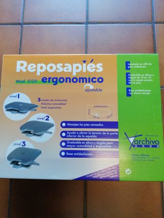 Reposapiés ergonómico Archivo 2000