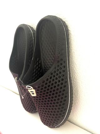 Chanclas Leda - negras - nuevas