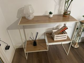 Estantería auxiliar - Madera y metal