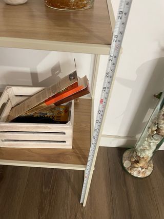 Estantería auxiliar - Madera y metal